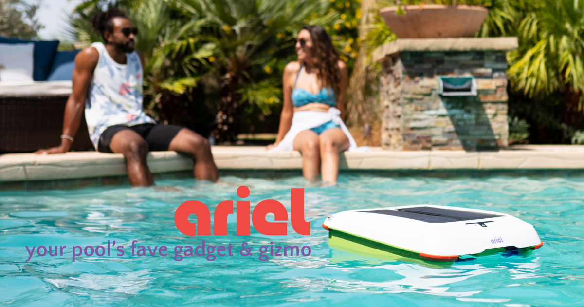 Solar-Breeze Ariel Automatic Pool Cleaner Robot - RobotShop
