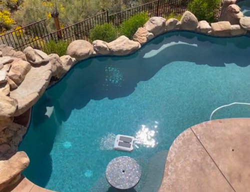 Pool Owners Prevent Black Algae with Surface Skimmer Robot